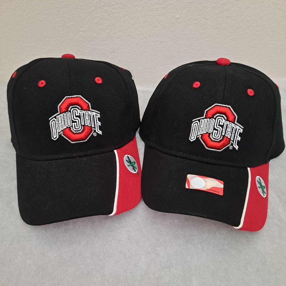 NWOT Ohio State Buckeyes bundle of 2 baseball caps - Men's